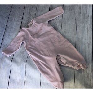 Wendy Bellisimo 6-9M Pink Velour “I Love Daddy”